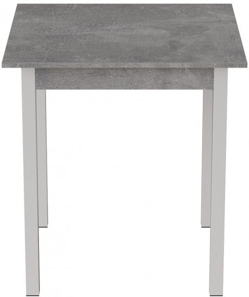 Стіл кухонний Ferrum-decor Дієго 75x90x90 Білий ДСП Бетон 16мм (FRD-105579) Стіл кухонний Ferrum-decor Дієго 75x90x90 Білий ДСП Бетон 16мм (FRD-105579)