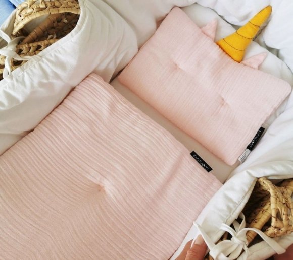 Ковдра всесезонна 65x70 см Powder Pink lullalove-7484