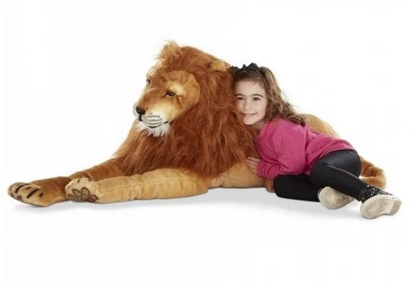 Гігантський плюшевий лев 1,8 м (MD12102) Гігантський плюшевий лев 1,8 м (MD12102)
