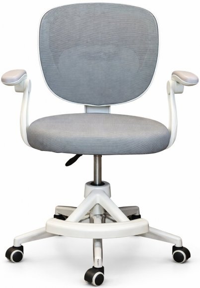 Крісло обертове дитяче з підставкою для ніг PERFECT KIDS GRAY Perfect Home Сірий (PFH-092117) Крісло обертове дитяче з підставкою для ніг PERFECT KIDS GRAY Perfect Home Сірий (PFH-092117)