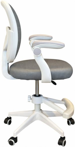 Крісло обертове дитяче з підставкою для ніг PERFECT KIDS GRAY Perfect Home Сірий (PFH-092117) Крісло обертове дитяче з підставкою для ніг PERFECT KIDS GRAY Perfect Home Сірий (PFH-092117)