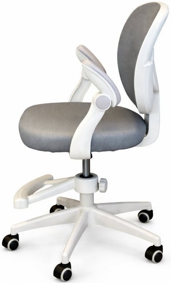 Крісло обертове дитяче з підставкою для ніг PERFECT KIDS GRAY Perfect Home Сірий (PFH-092117) Крісло обертове дитяче з підставкою для ніг PERFECT KIDS GRAY Perfect Home Сірий (PFH-092117)