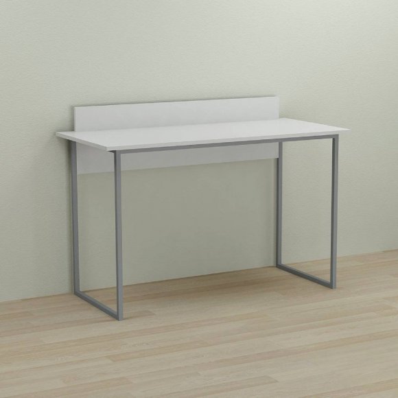 Письмовий стіл Ferrum-decor Скай 75x140x60 сірий ДСП Біле 16мм (FRD-101551)