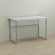 Письмовий стіл Ferrum-decor Коді 76x140x60 сірий ДСП Біле 32мм (FRD-101676)