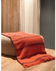 Плед-накидка Buldans Yuma brick цегляний 130х170 см svt-2000022256322