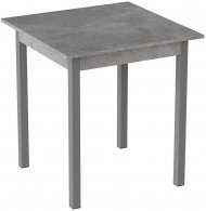 Стіл кухонний Ferrum-decor Дієго 75x90x90 Сірий ДСП Бетон 16мм (FRD-105580)