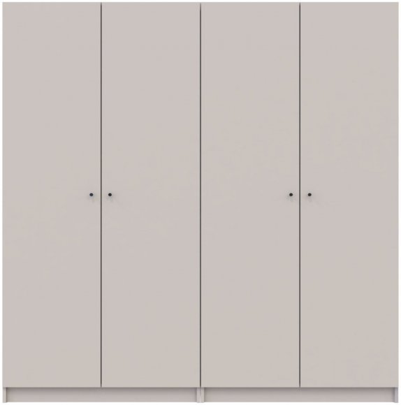 Комплект шаф для одягу Doros Промо (2 шт.) 180х48х204 см Кашемір (DRS-011208) Комплект шаф для одягу Doros Промо (2 шт.) 180х48х204 см Кашемір (DRS-011208)