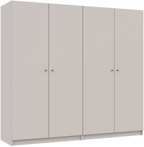 Комплект шаф для одягу Doros Промо (2 шт.) 180х48х204 см Кашемір (DRS-011208) Комплект шаф для одягу Doros Промо (2 шт.) 180х48х204 см Кашемір (DRS-011208)