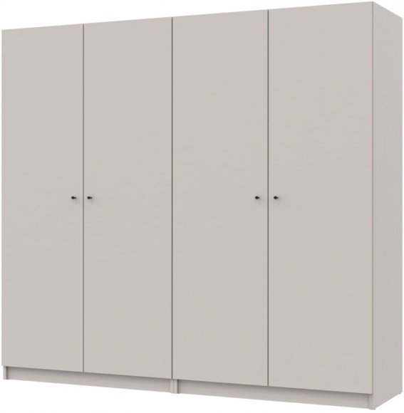 Комплект шаф для одягу Doros Промо (2 шт.) 180х48х204 см Кашемір (DRS-011208) Комплект шаф для одягу Doros Промо (2 шт.) 180х48х204 см Кашемір (DRS-011208)