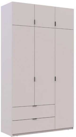 Шафа для одягу Doros Лукас Кашемір 3ДСП 135х50х240 DRS-011656 (80737802)