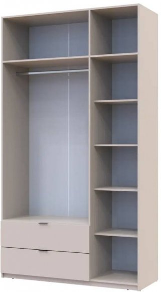 Шафа для одягу Doros Лукас Кашемір 3ДСП 135х50х240 DRS-011656 (80737802)