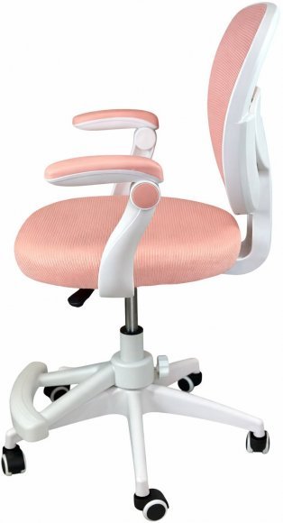 Крісло обертове дитяче з підставкою для ніг PERFECT KIDS PINK Perfect Home Рожевий (PFH-092118) Крісло обертове дитяче з підставкою для ніг PERFECT KIDS PINK Perfect Home Рожевий (PFH-092118)