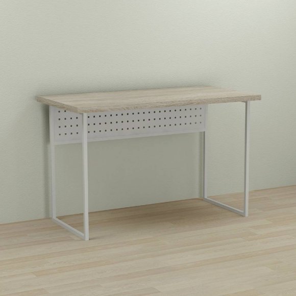 Письмовий стіл Ferrum-decor Майк 76x100x60 білий ДСП Дуб Сонома 32мм (FRD-101303) Письмовий стіл Ferrum-decor Майк 76x100x60 білий ДСП Дуб Сонома 32мм (FRD-101303)