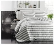 Покривало стьобане з наволочками Hook gri сірий 200х220 см svt-2000022233941