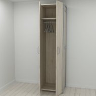 Шафа Гардероб Уні секція 6 серії Конект Ferrum-decor 220x60x50см Сірий метал ДСП Дуб Сонома 16 мм (FRD-104577) Шафа Гардероб Уні секція 6 серії Конект Ferrum-decor 220x60x50см Сірий метал ДСП Дуб Сонома 16 мм (FRD-104577)