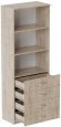 Шафа Анжело Ferrum-decor на 3 полиці з 4 ящики 1900x700x380 ДСП Дуб Сан-Марино 16 мм (FRD-105020) Шафа Анжело Ferrum-decor на 3 полиці з 4 ящики 1900x700x380 ДСП Дуб Сан-Марино 16 мм (FRD-105020)