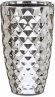 Ваза для квітів Mirror Silver кераміка 20" дзеркальний 62222 (73298)