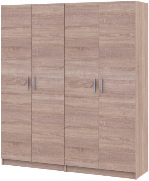 Комплект шаф для одягу Doros Промо (2 шт.) 180х48х204 см Дуб сонома (DRS-011210) Комплект шаф для одягу Doros Промо (2 шт.) 180х48х204 см Дуб сонома (DRS-011210)
