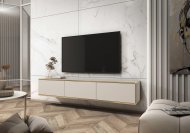 Тумба під телевізор навісна Perfect Home Оро / Oro 3-дверна RTV175 Бежевий (PFH-091361) Тумба під телевізор навісна Perfect Home Оро / Oro 3-дверна RTV175 Бежевий (PFH-091361)