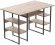 Комп'ютерний стіл Ferrum-decor Тім 75x140x60 чорний ДСП Дуб Сан-Марино 16мм (FRD-103963) Комп'ютерний стіл Ferrum-decor Тім 75x140x60 чорний ДСП Дуб Сан-Марино 16мм (FRD-103963)