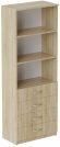 Шафа Анжело Ferrum-decor на 3 полиці з 4 ящики 1900x700x380 ДСП Дуб Сонома 16 мм (FRD-105022)