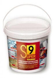 Еластичний акриловий клей S9 1 л 1,4 кг