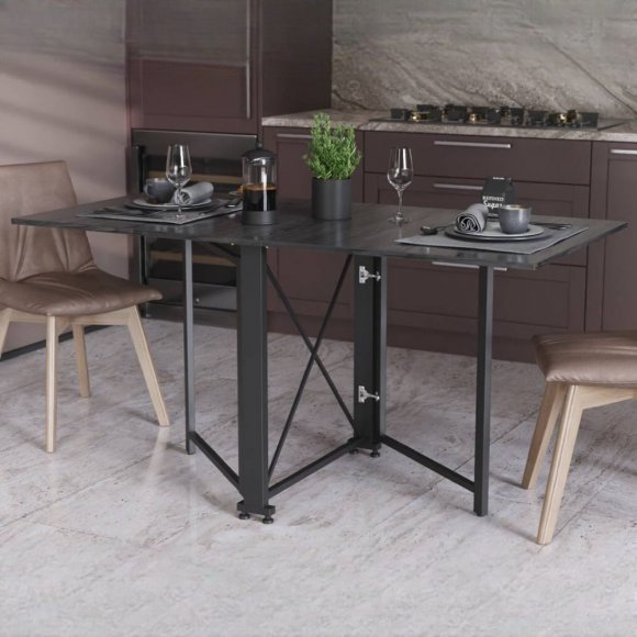 Стіл-книга трансформер Оріон 2 Ferrum-decor 750x1520x730 Чорний метал ДСП Сосна Кембра 16 мм (FRD-104585) Стіл-книга трансформер Оріон 2 Ferrum-decor 750x1520x730 Чорний метал ДСП Сосна Кембра 16 мм (FRD-104585)