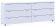 Комод Doros Рон 9 Білий 6 Ящиків 160х38х62 DRS-011777 (41516175)