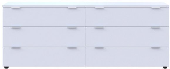 Комод Doros Рон 9 Білий 6 Ящиків 160х38х62 DRS-011777 (41516175)