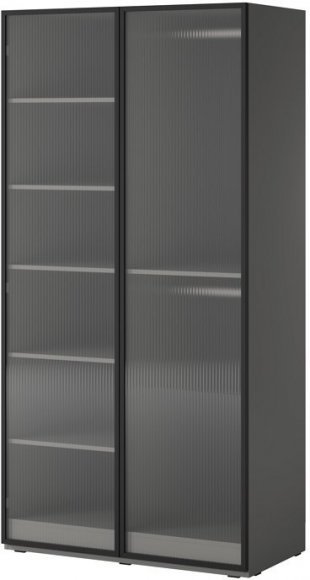 Шафа для одягу / гардеробна Perfect Home Сендбокс / Sandbox FLUTES 2-дверна Сірий (PFH-091907) Шафа для одягу / гардеробна Perfect Home Сендбокс / Sandbox FLUTES 2-дверна Сірий (PFH-091907)