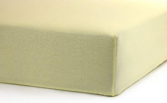 Простирадло на резинці Софт Найт жовта трикотаж 140х200 см Простирадло на резинці Софт Найт жовта трикотаж 140х200 см