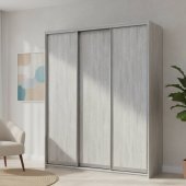 Шафа-купе Doros City Light Сосна Натти 3 ДСП 225х60х225 (DRS-011975)