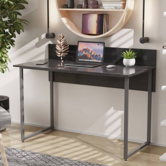 Комп'ютерний стіл Ferrum-decor Скай 75x140x60 сірий ДСП Сосна Кембра 16мм (FRD-101555)