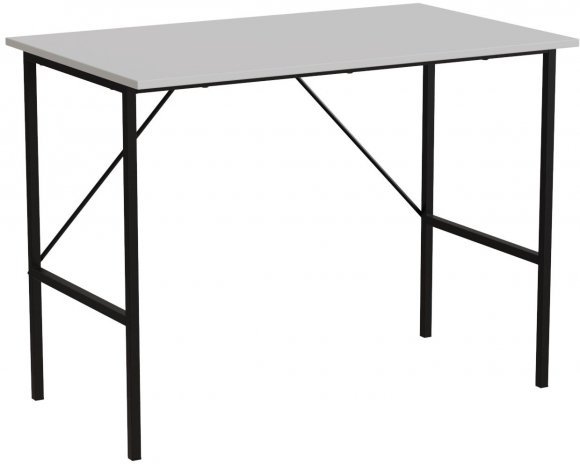 Стіл письмовий Line Тайм Ferrum-decor 750x1000x600 Чорний метал ДСП Біле 16 мм (FRD-104871) Стіл письмовий Line Тайм Ferrum-decor 750x1000x600 Чорний метал ДСП Біле 16 мм (FRD-104871)