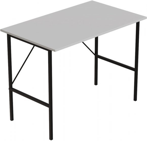 Стіл письмовий Line Тайм Ferrum-decor 750x1000x600 Чорний метал ДСП Біле 16 мм (FRD-104871) Стіл письмовий Line Тайм Ferrum-decor 750x1000x600 Чорний метал ДСП Біле 16 мм (FRD-104871)