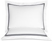 Постільна білизна сатин Milano siyah чорний євро svt-2000022291774 Постільна білизна сатин Milano siyah чорний євро svt-2000022291774