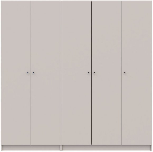 Комплект шаф для одягу Doros Промо (2 шт.) 225х48х204 см Кашемір (DRS-011212) Комплект шаф для одягу Doros Промо (2 шт.) 225х48х204 см Кашемір (DRS-011212)