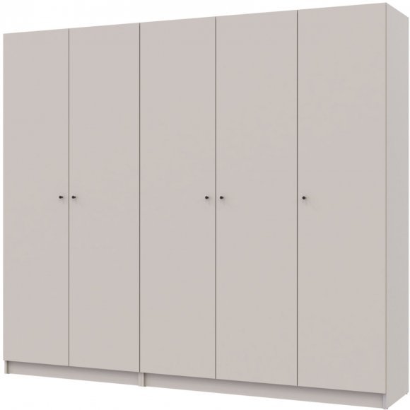Комплект шаф для одягу Doros Промо (2 шт.) 225х48х204 см Кашемір (DRS-011212) Комплект шаф для одягу Doros Промо (2 шт.) 225х48х204 см Кашемір (DRS-011212)