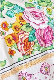 Постільна білизна Irini fusya фуксія піке 160х230 полуторна 160х220 см