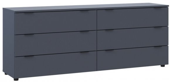 Комод Doros Рон 9 Графіт 6 Ящиків 160х38х62 DRS-011778 (41516176) Комод Doros Рон 9 Графіт 6 Ящиків 160х38х62 DRS-011778 (41516176)