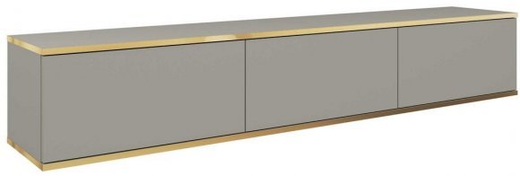 Тумба під телевізор навісна Perfect Home Оро / Oro 3-дверна RTV175 Сірий (PFH-091360) Тумба під телевізор навісна Perfect Home Оро / Oro 3-дверна RTV175 Сірий (PFH-091360)