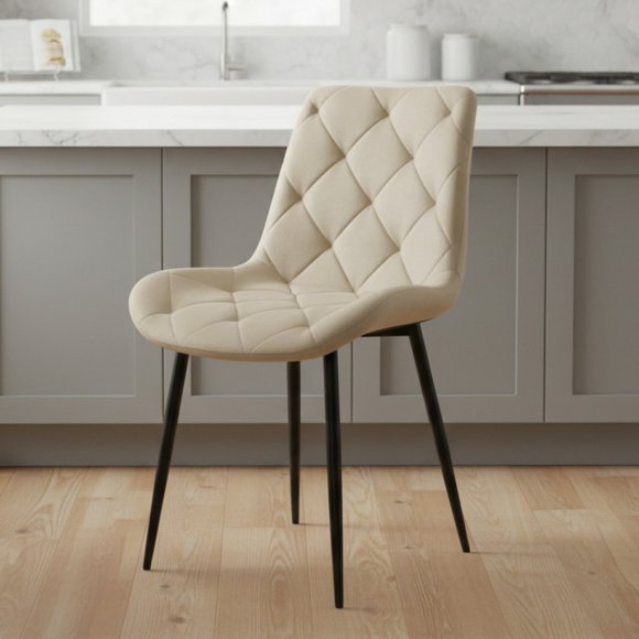 Стілець PM-002 Perfect Home Бежевий (PFH-092064) Стілець PM-002 Perfect Home Бежевий (PFH-092064)