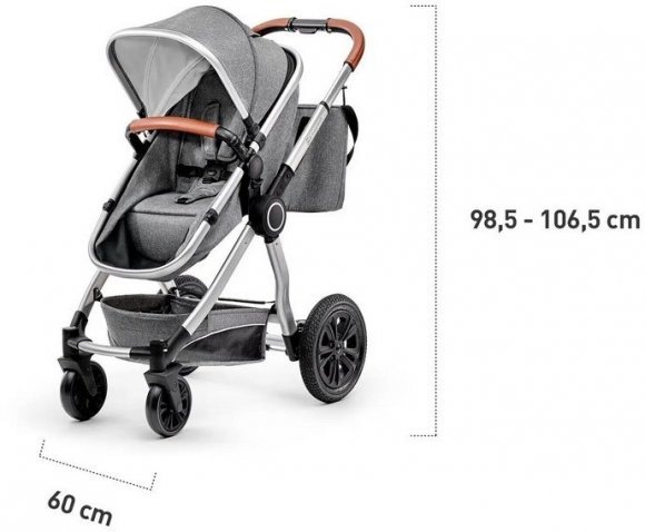 Універсальна коляска 3 в 1 Veo Gray (KKWVEOGRY30000) 203254 Універсальна коляска 3 в 1 Veo Gray (KKWVEOGRY30000) 203254
