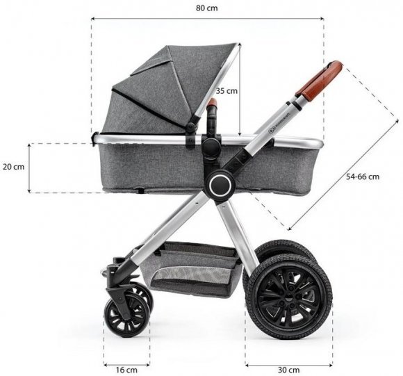 Універсальна коляска 3 в 1 Veo Gray (KKWVEOGRY30000) 203254 Універсальна коляска 3 в 1 Veo Gray (KKWVEOGRY30000) 203254