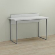 Письмовий стіл Ferrum-decor Скай 76x140x60 сірий ДСП Біле 32мм (FRD-101556) Письмовий стіл Ferrum-decor Скай 76x140x60 сірий ДСП Біле 32мм (FRD-101556)