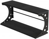 Настінна полиця Ferrum-decor Букін 330x500x240 метал Чорний ДСП Сосна Кембра 16 мм (FRD-102844)
