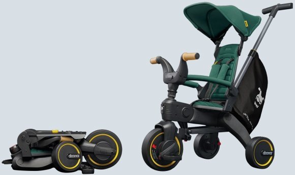 Складаний триколісний велосипед Liki Trike S5 Racing Green Складаний триколісний велосипед Liki Trike S5 Racing Green
