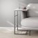 Столик приставний Террі Ferrum-decor 650x440x330 Чорний метал ДСП Бетон 16 мм (FRD-104654)