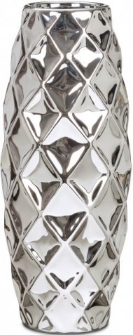 Ваза для квітів Mirror Silver кераміка 47" дзеркальний 62225 (73301) Ваза для квітів Mirror Silver кераміка 47" дзеркальний 62225 (73301)
