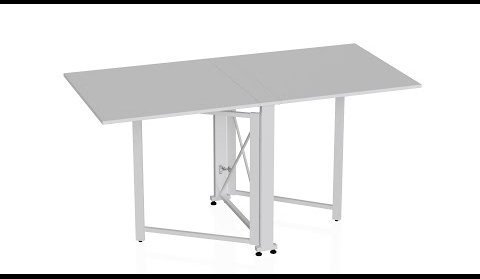 Стіл-книга трансформер Оріон 2 Ferrum-decor 750x1520x730 Білий метал ДСП Біле 16 мм (FRD-104590) Стіл-книга трансформер Оріон 2 Ferrum-decor 750x1520x730 Білий метал ДСП Біле 16 мм (FRD-104590)